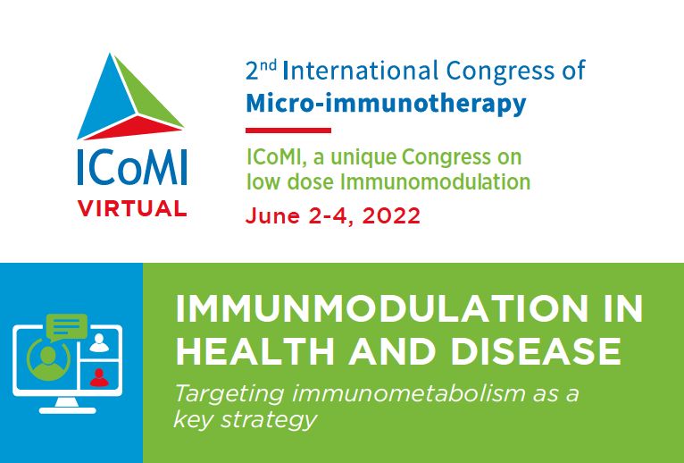 International Congress of Micro-Immunotherapy (ICoMI) - Virtual Conference - June, 2022, Online Event