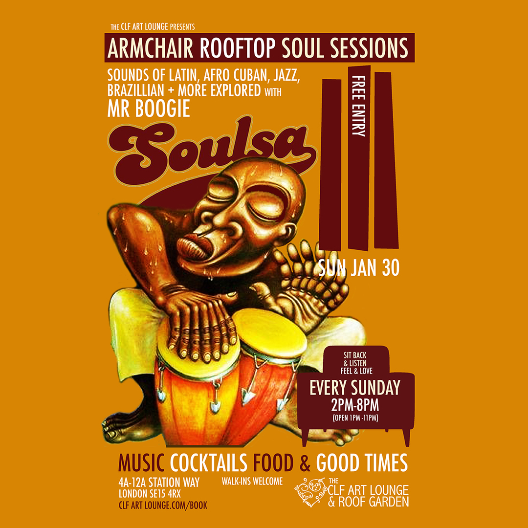 Armchair Soul Sessions with Mr.Boogie/Soulsa, Free Entry, Greater London, England, United Kingdom