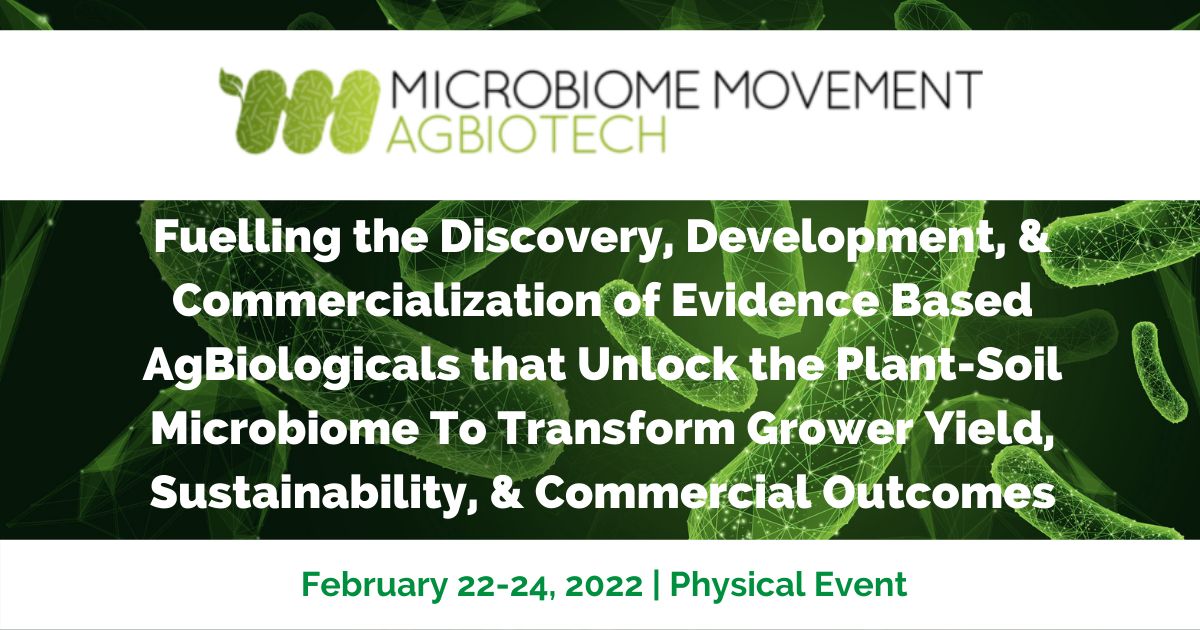 Microbiome Movement - AgBioTech 2022, Durham, North Carolina, United States