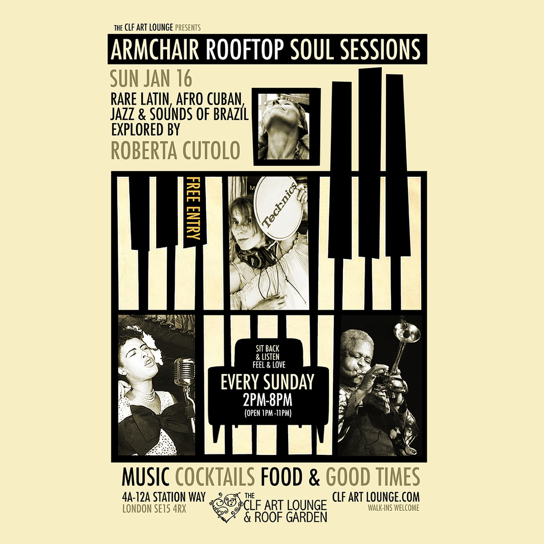 Armchair Rooftop Soul Sessions with Roberta Cutolo In Session, Free Entry, Greater London, England, United Kingdom