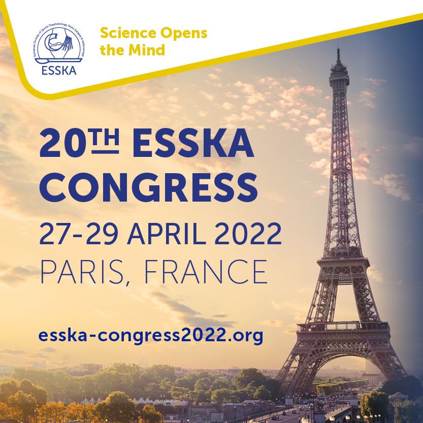 20th ESSKA Congress, Paris, France