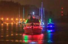 Lower Columbia Christmas Ships, Willow Park, Longview WA