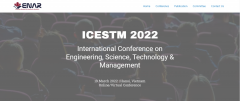 2022 The International Conference on Engineering, Science, Technology & Management (ICESTM 2022)