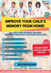 Improve Your Child's Memory From Home!