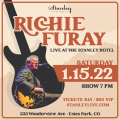 Richie Furay Concert Jan 15, 2022 in Estes Park, CO at the Stanley,