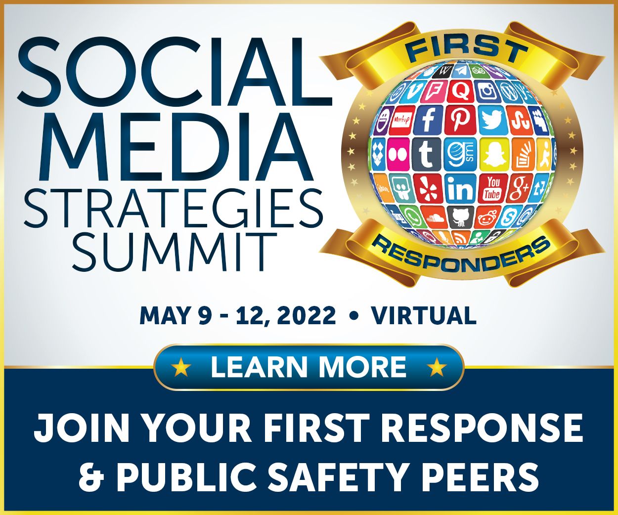 Social Media Strategies Summit - First Responders | Virtual Conference, Online Event