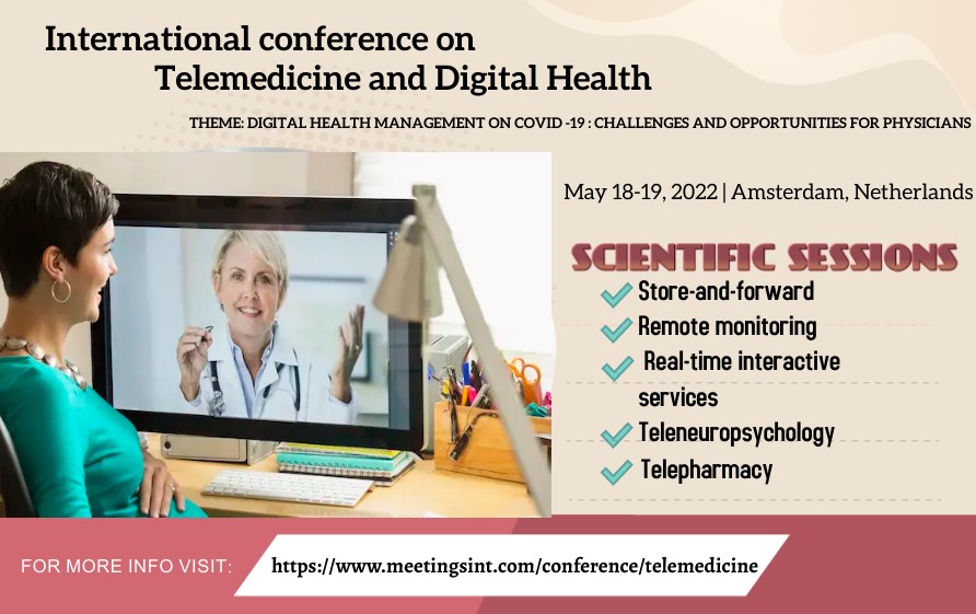 2nd International conference on Telemedicine and Digital Health, Amsterdam, Noord-Holland, Netherlands