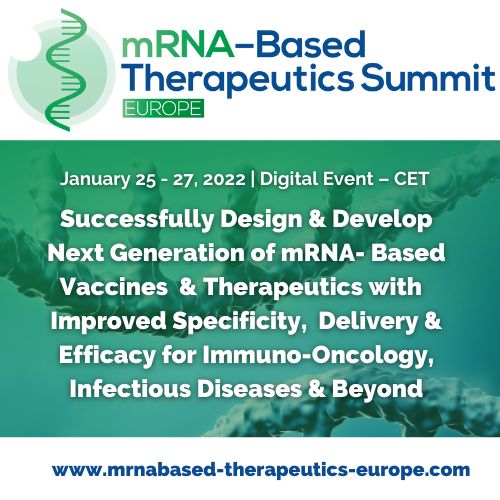 mRNA-Based Therapeutics Summit Europe - Digital Event, Online Event