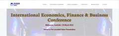 International Economics, Finance & Business Conference Melbourne (IEFBC 2022)
