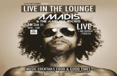 Amadis And The Ambassadors Live In The Lounge + DJ Mr.Boogie/Soulsa, Free Entry