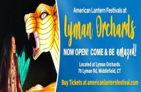 American Lantern Festivals at Lyman Orchards, Middlefield, Connecticut, United States