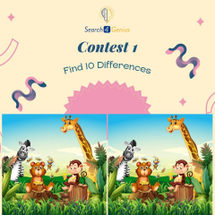 Search 4 Genius Presents Online Contest-Find 10 Differences