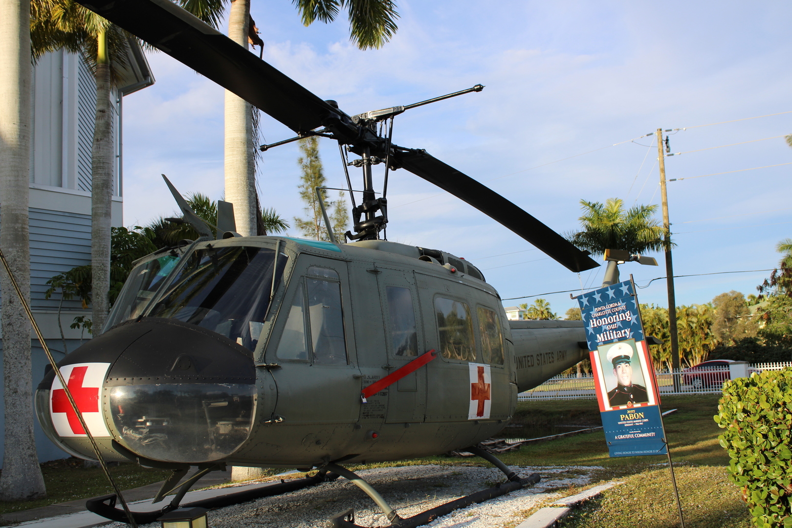 HUEY HELICOPTER COCKPIT TOURS-SATURDAYS IN JANUARY!, Punta Gorda, Florida, United States