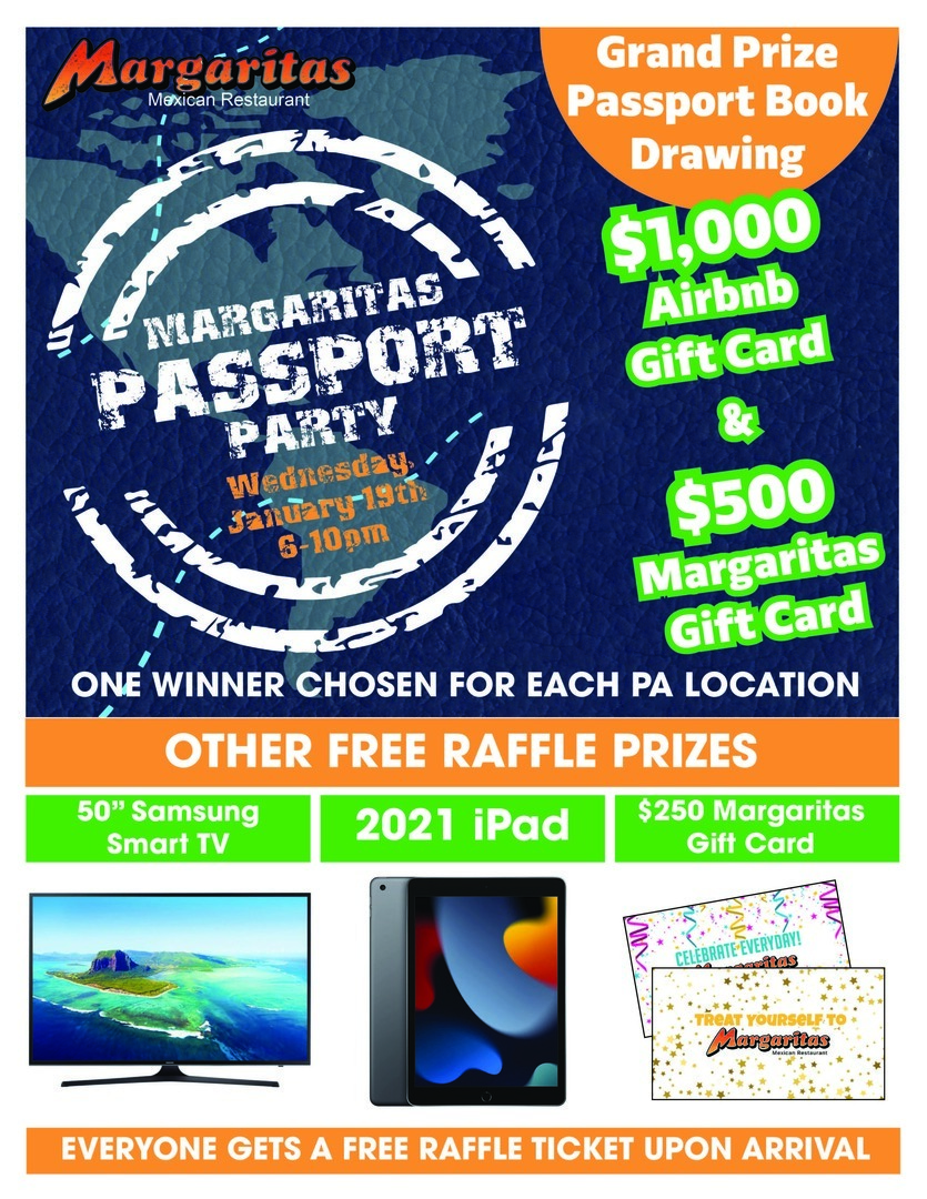 SAVE THE DATE - Margaritas Passport Party!, Lansdale, Pennsylvania, United States