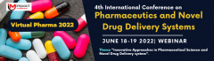 Virtual Pharma 2022 | 4th International Conference on Pharmaceutics and Novel Drug Delivery Systems 2022 | IMPACT Conferences