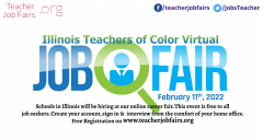 Teachers of Color Virtual Job Fair Illinois