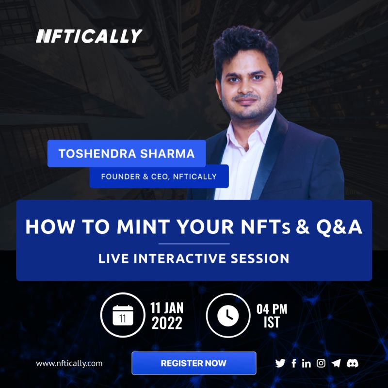 HOW TO MINT YOUR NFTs & Q&A, Online Event