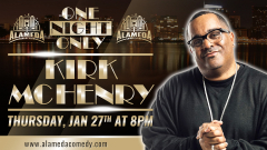 Kirk McHenry at the Alameda Comedy Club