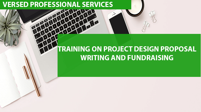 Training on Project Design, Proposal Writing and Fundraising, Online Event