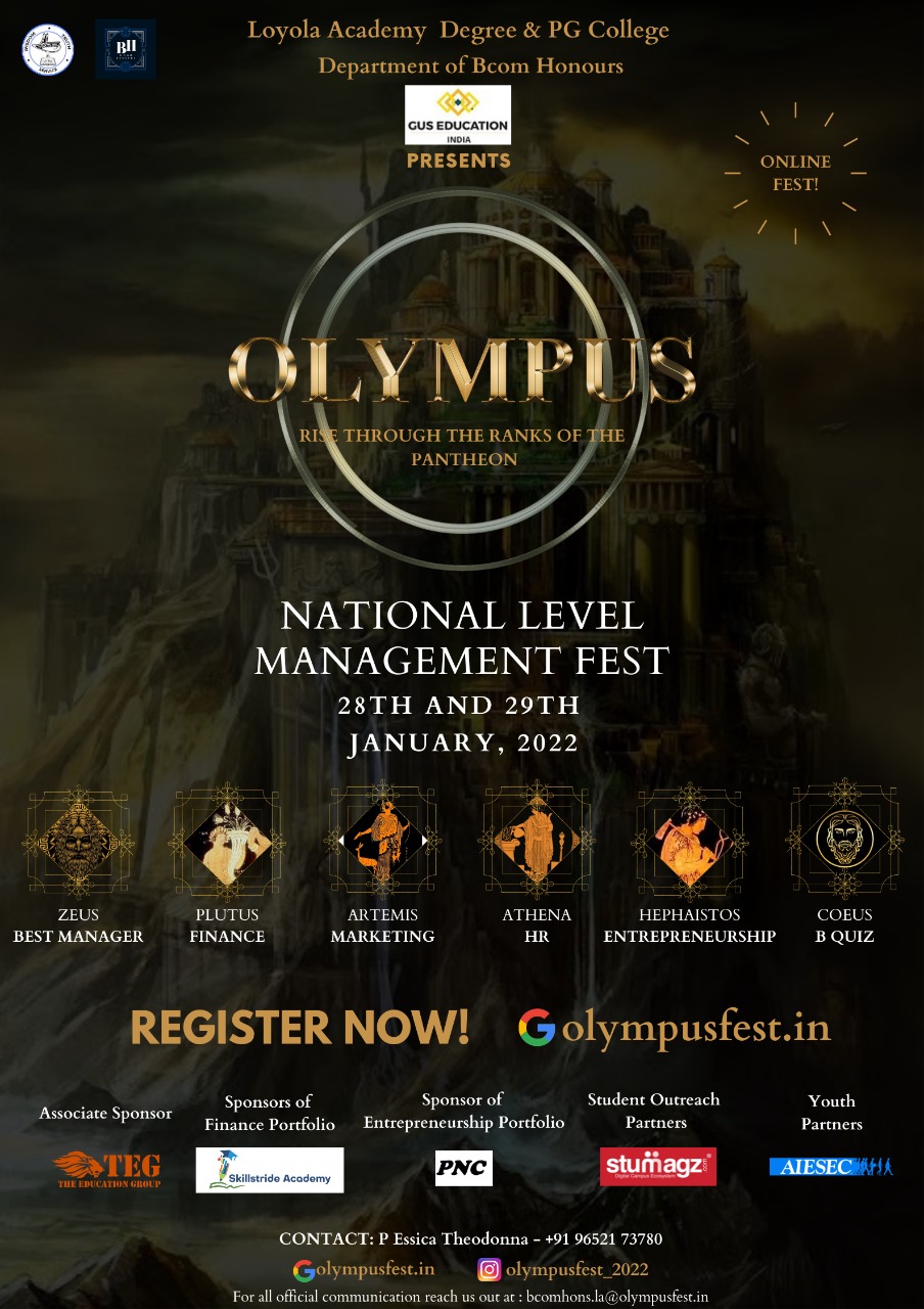 OLYMPUS, Online Event