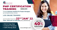 PMP COURSE IN BANGALORE - JAN'22