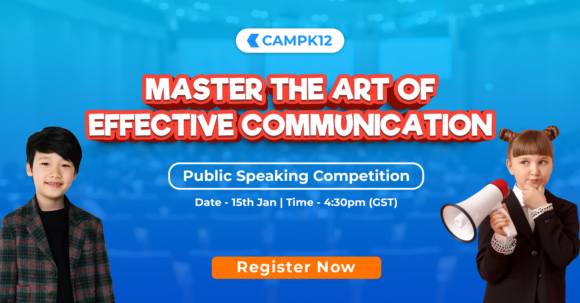 Public Speaking Competition, Online Event