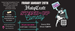 Holy Craft Comedy: Stand-up Comedy and Bottomless Beer and Mimosas