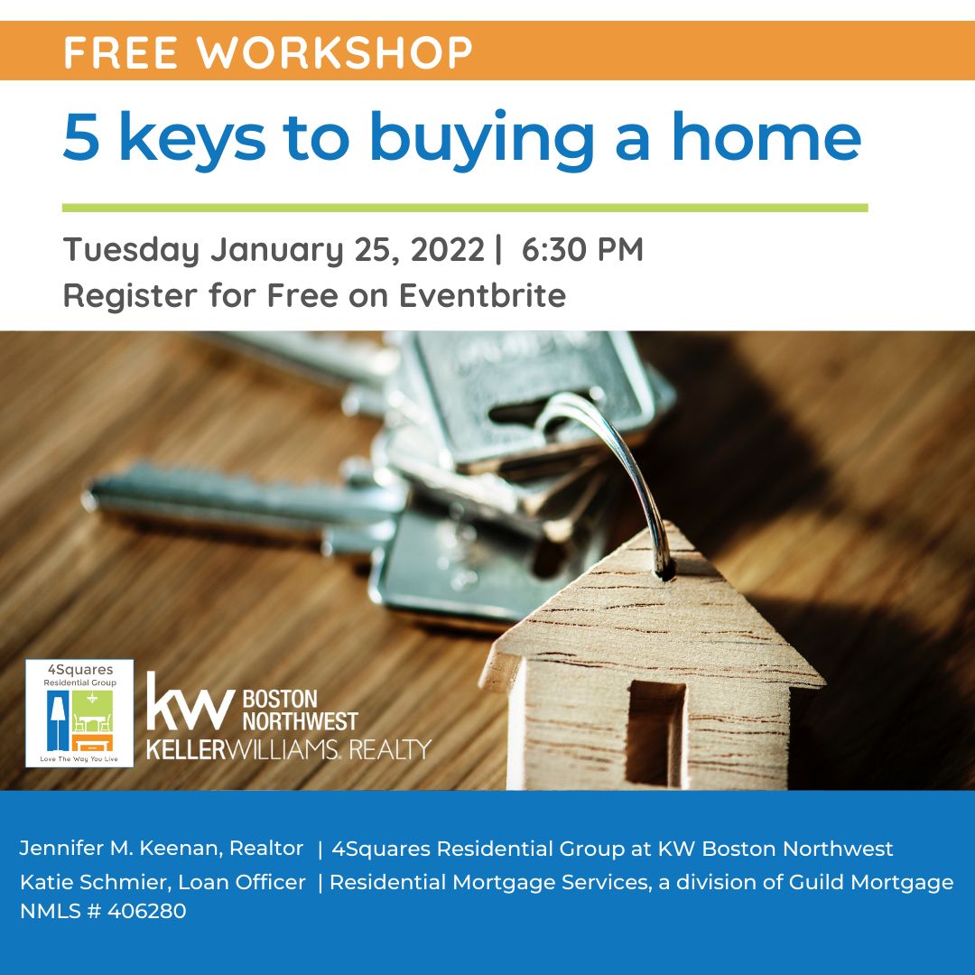 5 Keys to Buying a Home | Workshop, Online Event
