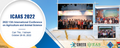 2022 13th International Conference on Agriculture and Animal Science (ICAAS 2022)