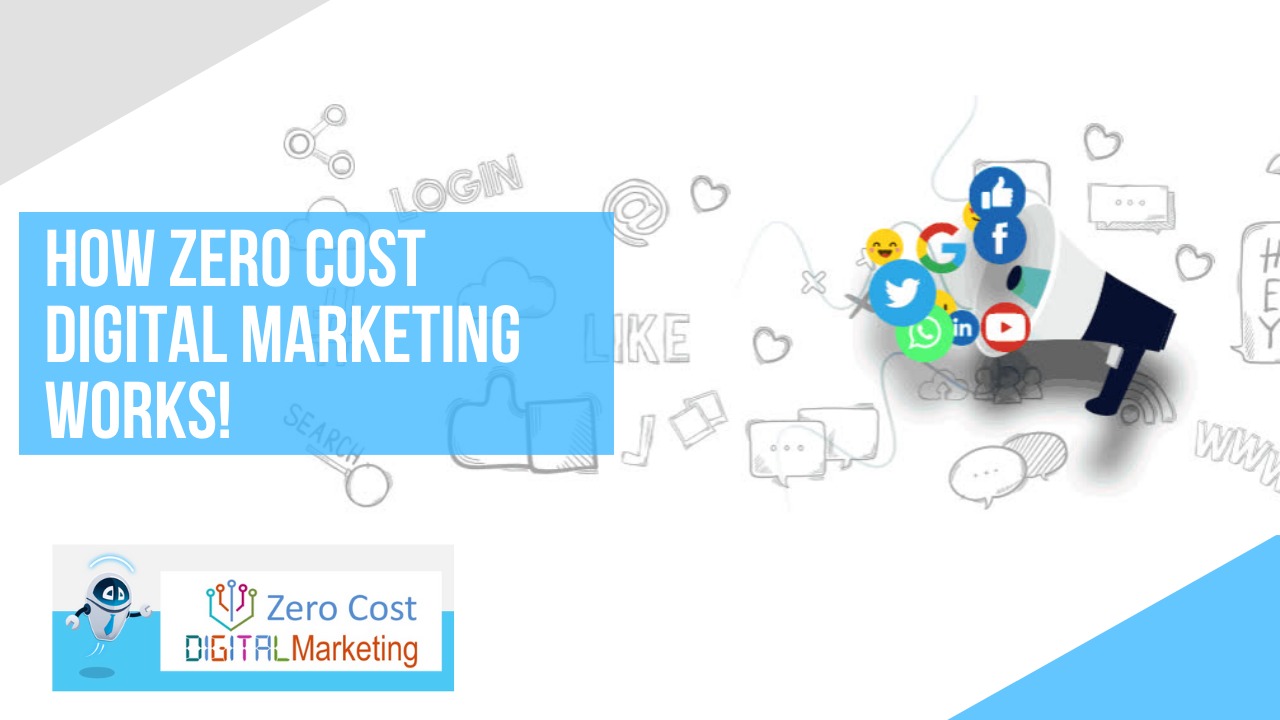Learn Zero Cost Digital Marketing, Online Event