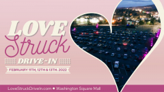 Love Struck Drive-In Valentines Theater | Washington Square Mall | Portland, OR Valentine's Day