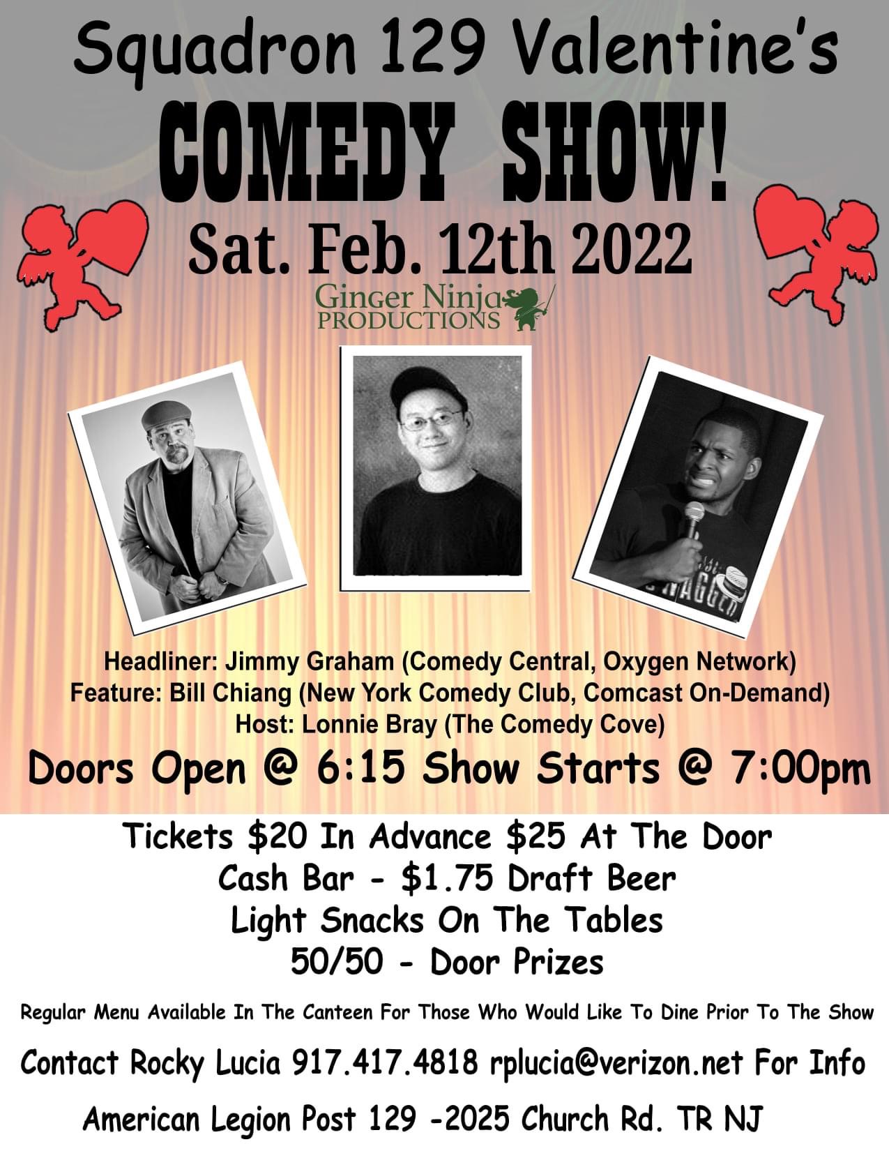Valentine's Comedy Show, Ocean, New Jersey, United States