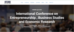 International Academic Conference on Entrepreneurship , Business Studies and Economic Research in Madrid 2022