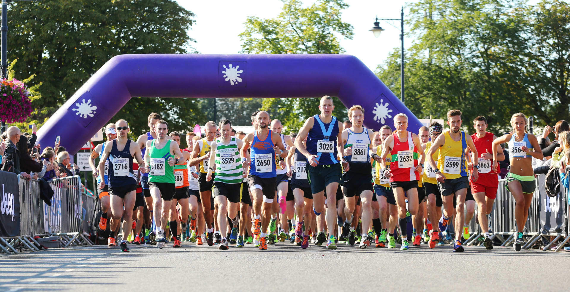 Maidenhead Half Marathon, Sunday 4th September 2022, Windsor and Maidenhead, England, United Kingdom