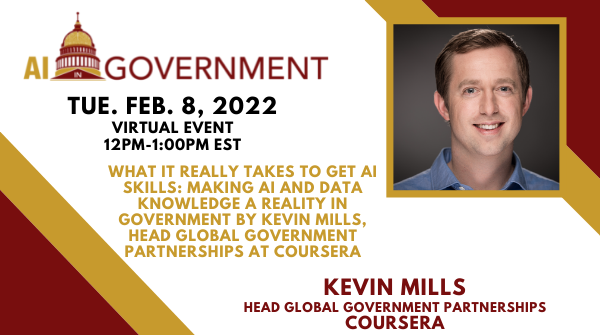 What It Really Takes to Get AI Skills: Making AI and Data Knowledge a Reality in Government, Online Event