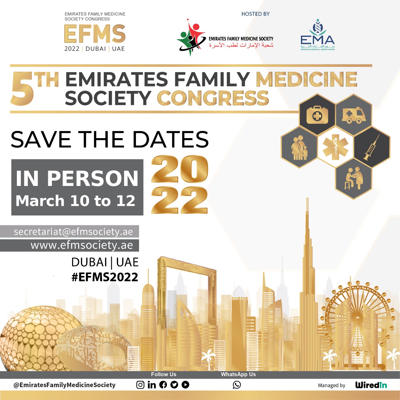 5th Emirates Family Medicine Society Congress, Dubai, United Arab Emirates
