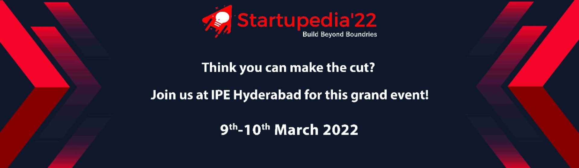 IPE Startupedia 2022- The B- Plan Pitch, Online Event