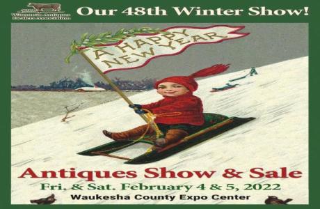 48th Winter Wisconsin Antiques Dealers Association Show and Sale, Waukesha, Wisconsin, United States