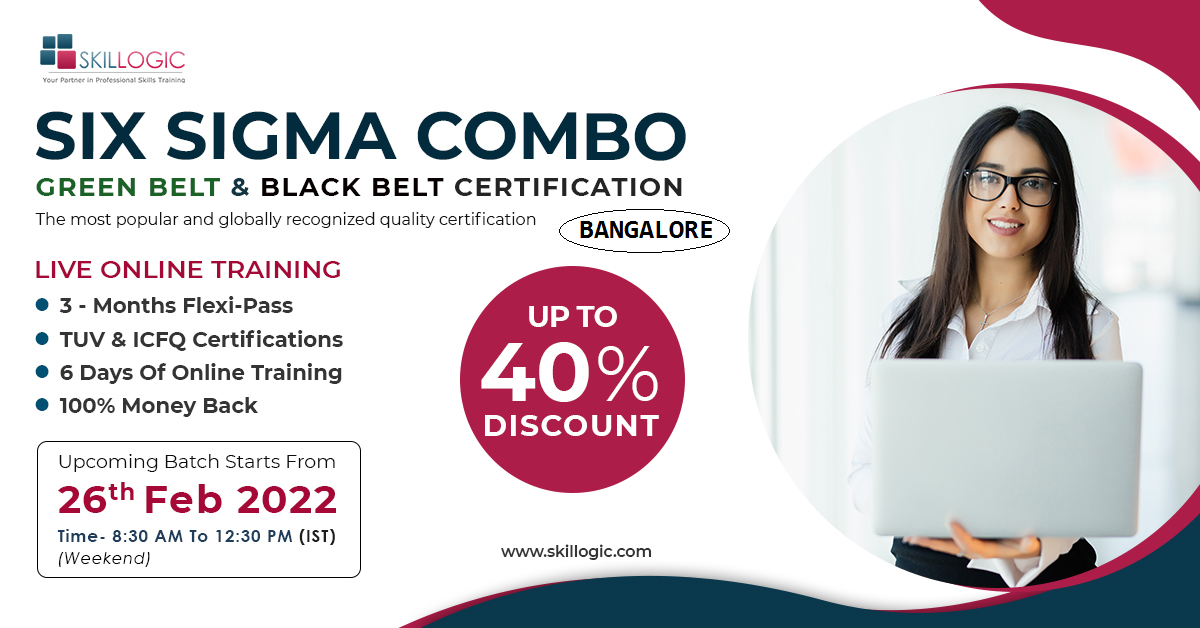 LEAN SIX SIGMA COMBO TRAINING IN BANGALORE, Online Event