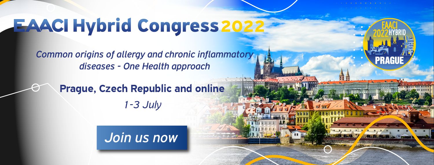 EAACI Hybrid Congress 2022, Praha 9, Czech Republic