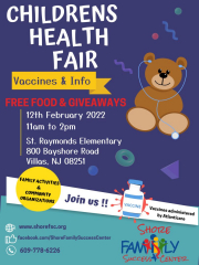Vaccine Clinic and Children's Health Fair