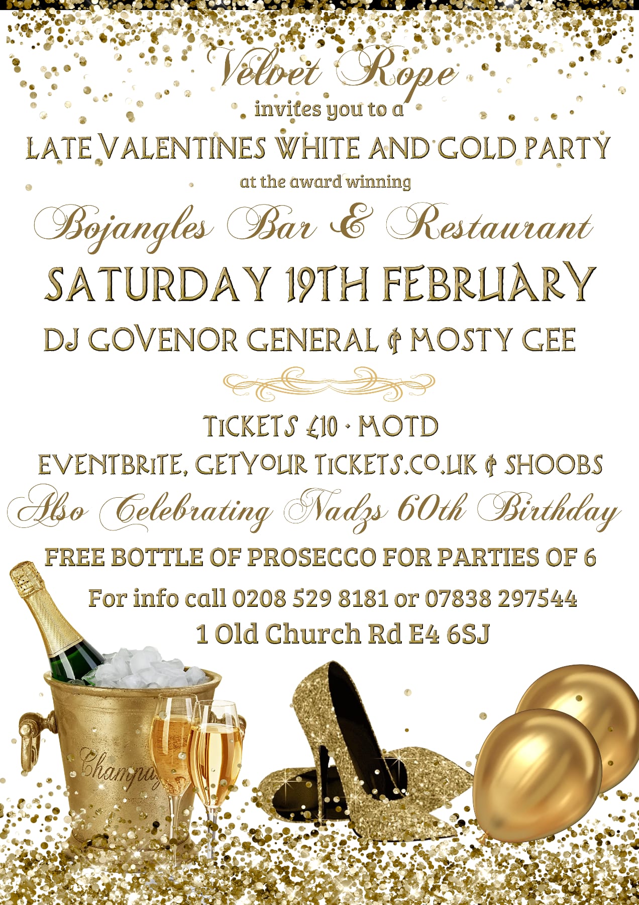Late Valentine's Day Celebration Party in Chingford, Chingford, London, United Kingdom