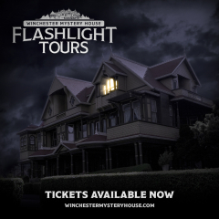 Winchester Mystery House February Flashlight Tours