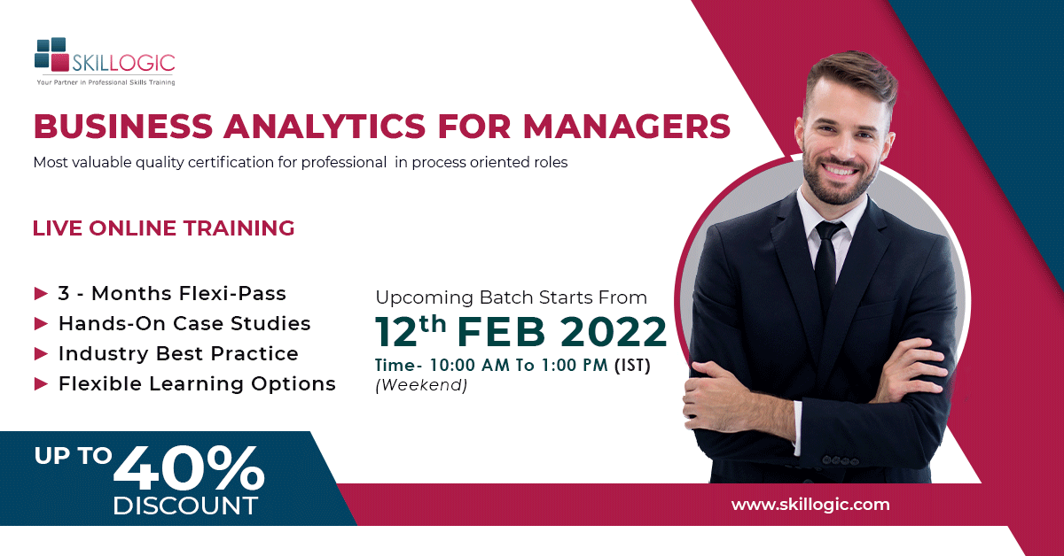 ONLINE BUSINESS ANALYTICS FOR MANAGERS CERTIFICATION TRAINING, Online Event