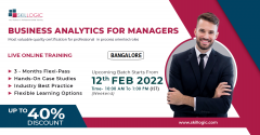 BUSINESS ANALYTICS FOR MANAGERS CERTIFICATION TRAINING IN BANGALORE