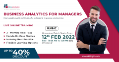 BUSINESS ANALYTICS FOR MANAGERS CERTIFICATION TRAINING IN MUMBAI