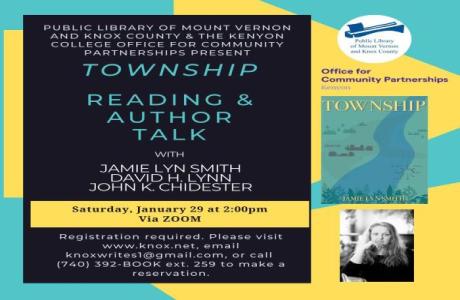 Township: Author Event with Jamie Lyn Smith, Online Event