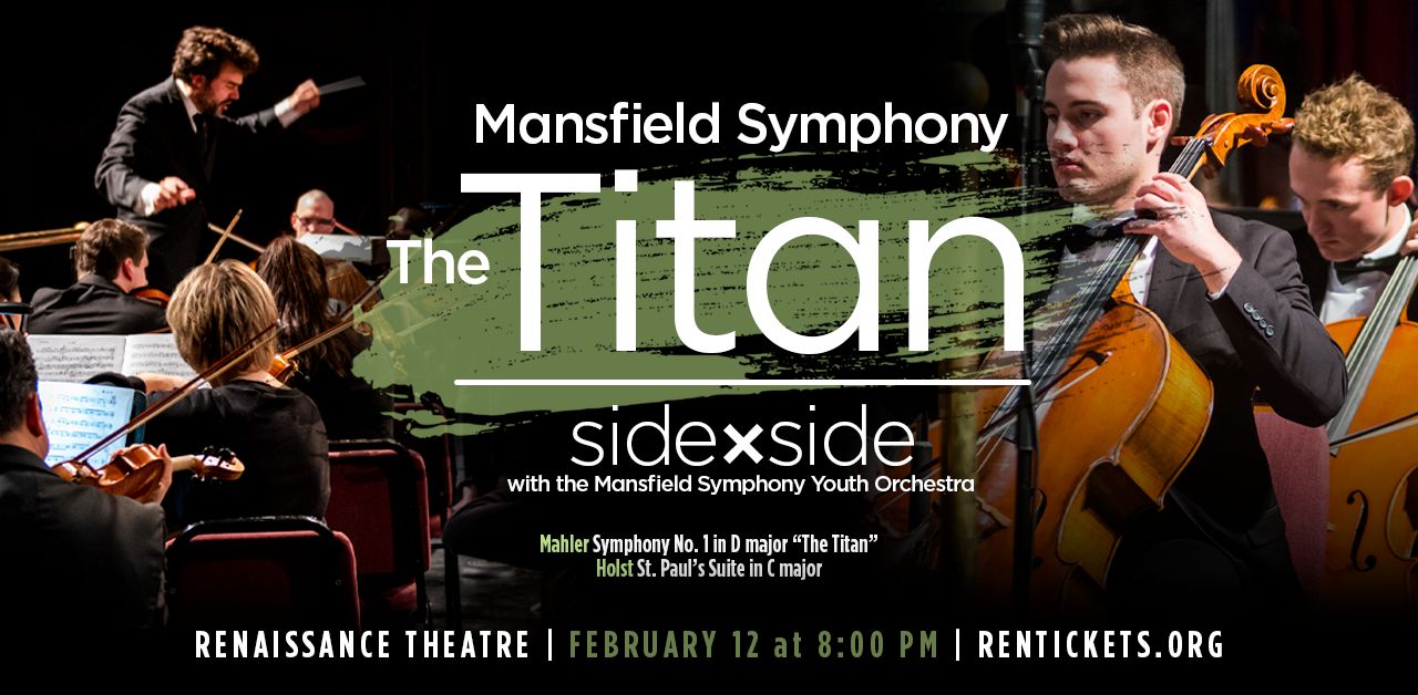 The Titan - Mansfield Symphony Side by Side Concert with Youth Orchestra at Renaissance Theatre, Mansfield, Ohio, United States