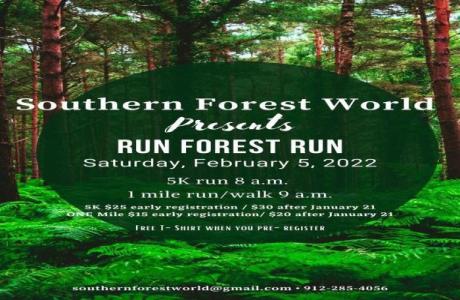 Run Forest Run, Waycross, Georgia, United States