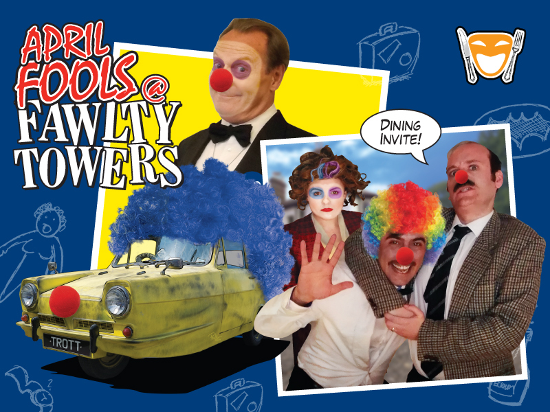 April Fools @ Fawlty Towers - Jersey 01/04/2022, Saint Helier, England, United Kingdom